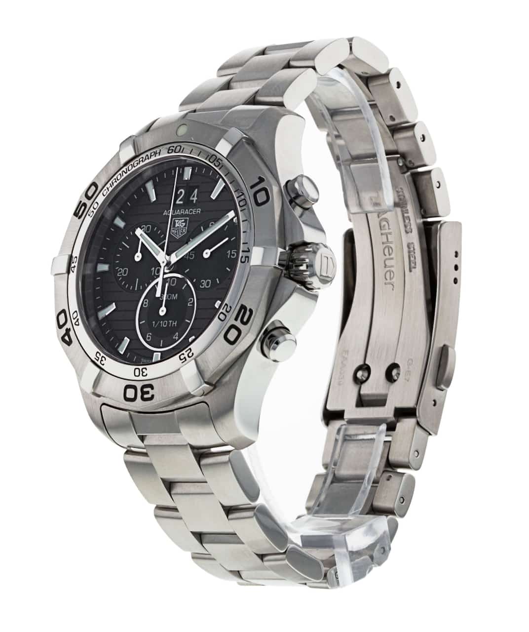 Pre Owned Tag Heuer Aquaracer CAF101E.BA0821 Watch Watchfinder Co